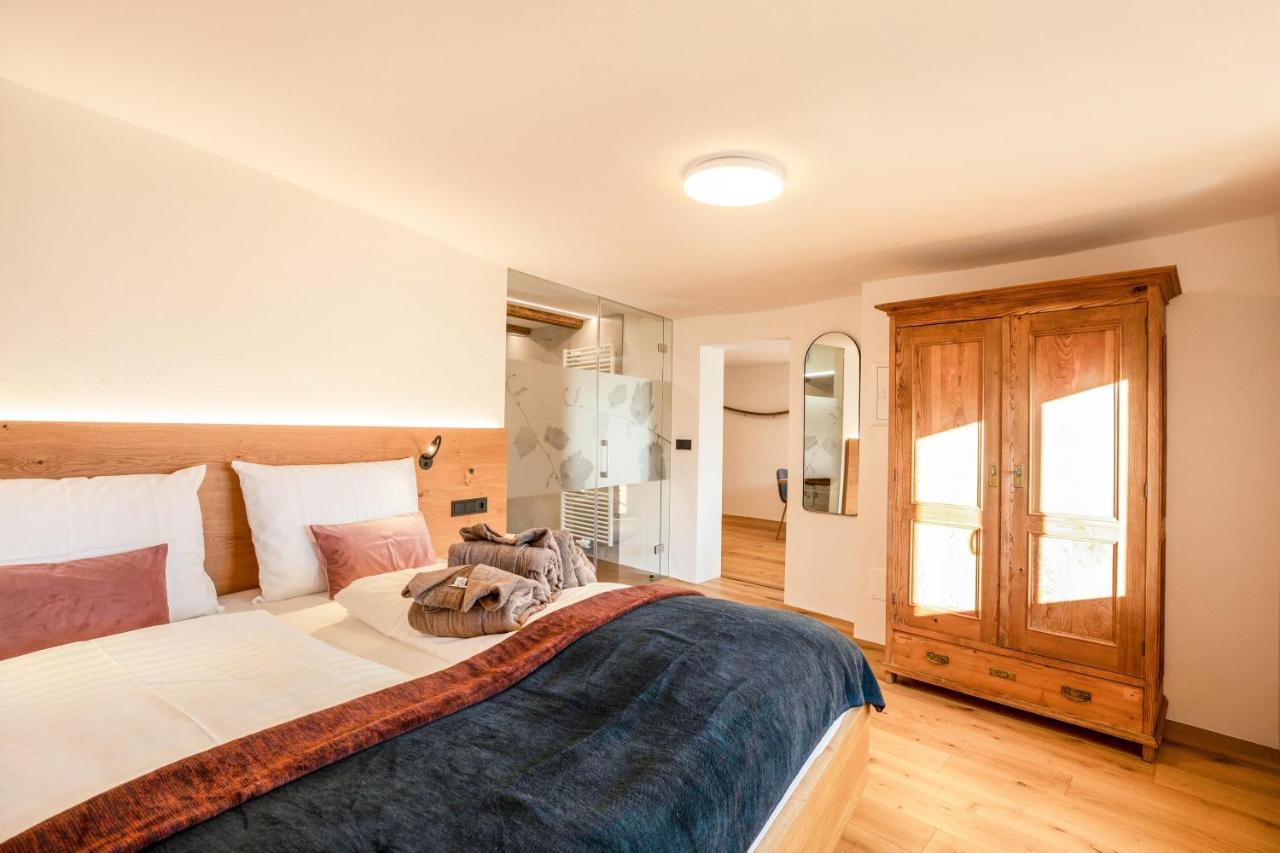 Brantenhof Ferienwohnung Vinea Cortaccia Exterior foto